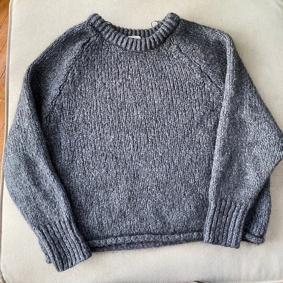 Zara Sweaters - ❄️☃️ ZARA Chunky Knit Mohair Wool Blend Sweater